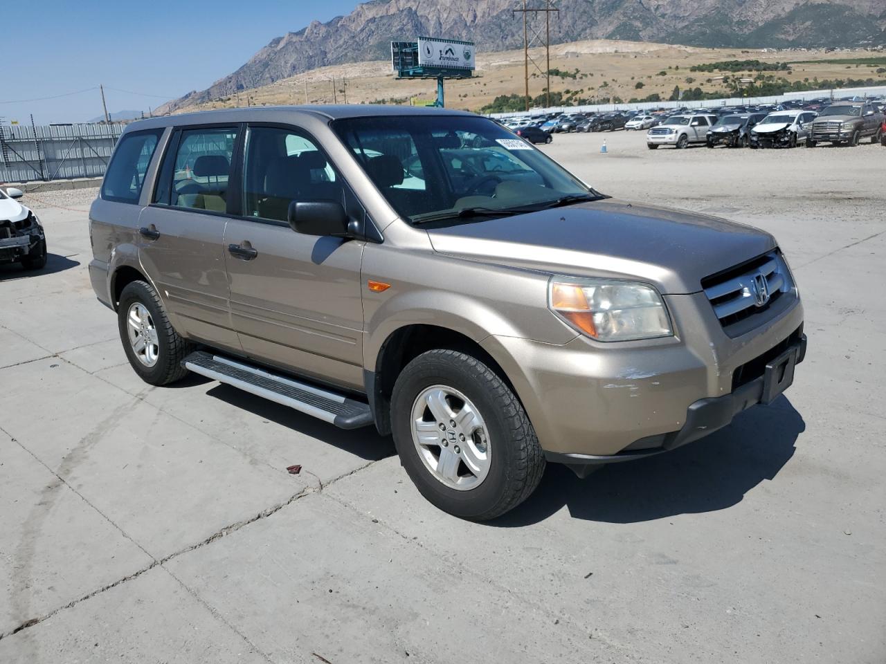 Lot #3286922225 2007 HONDA PILOT LX