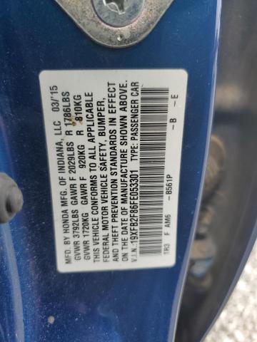2015 HONDA CIVIC EX - 19XFB2F86FE053301