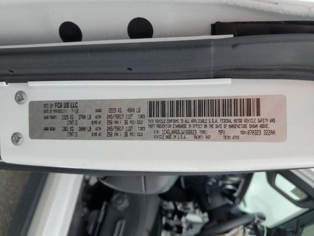 2018 JEEP WRANGLER S 1C4GJXAG6JW168823