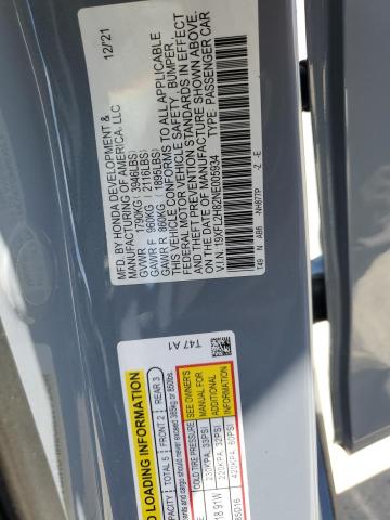 2022 HONDA CIVIC SPOR 19XFL2H82NE005934