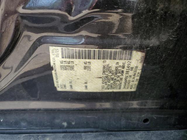 2016 NISSAN MAXIMA 3.5 1N4AA6AP0GC381492
