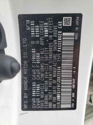 2018 HONDA CIVIC TOUR JHMFC1F97JX022534