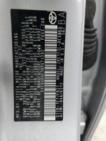2017 TOYOTA COROLLA L - 5YFBURHE1HP671292