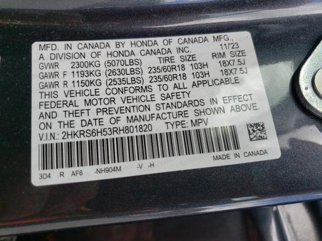 2024 HONDA CR-V SPORT 2HKRS6H53RH801820