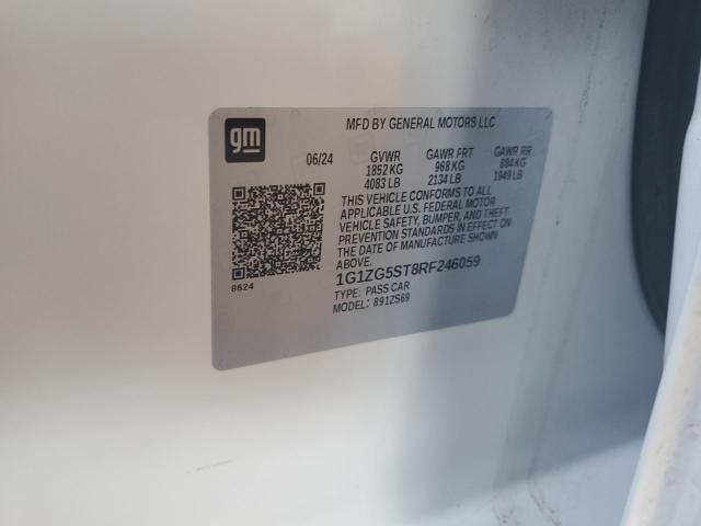 2024 CHEVROLET MALIBU RS 1G1ZG5ST8RF246059