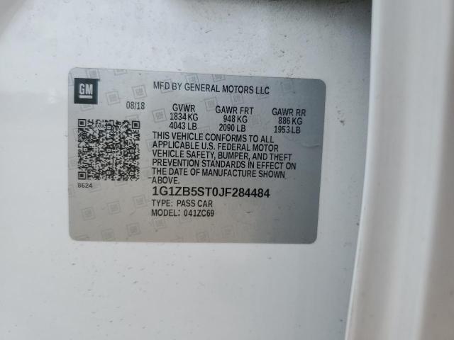 2018 CHEVROLET MALIBU LS - 1G1ZB5ST0JF284484