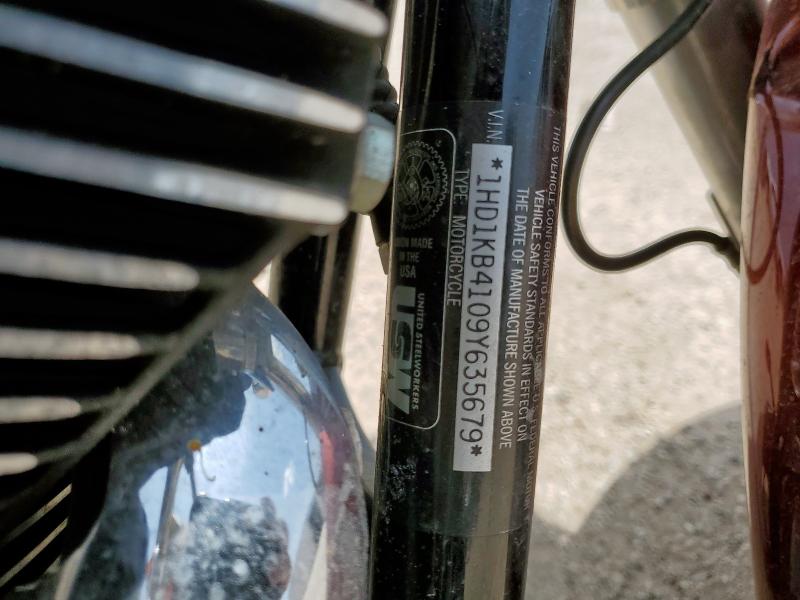 2009 HARLEY-DAVIDSON FLHX 1HD1KB4109Y635679
