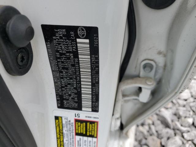 2022 TOYOTA CAMRY LE 4T1C11AK2NU668796