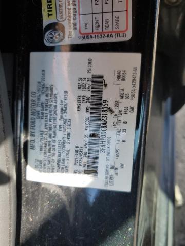 2010 FORD FUSION SPO - 3FAHP0DC8AR318359