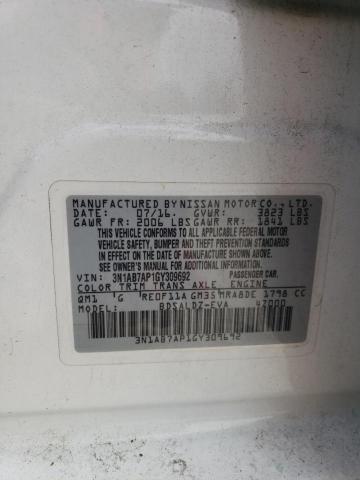 2016 NISSAN SENTRA S 3N1AB7AP1GY309692