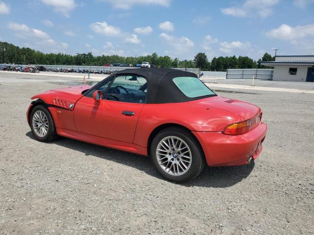 BMW Z3 2.8 1997 red  gas 4USCJ3324VLC07521 photo #3