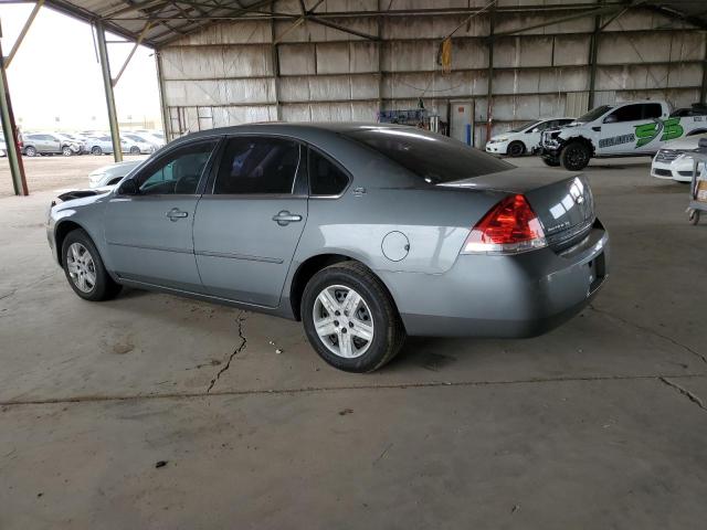 CHEVROLET IMPALA LS 2007 gray sedan 4d flexible fuel 2G1WB58K079189457 photo #3