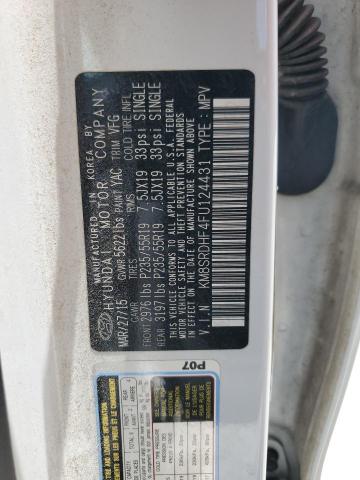 2015 HYUNDAI SANTA FE G KM8SRDHF4FU124431