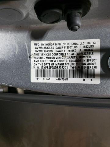 2013 HONDA CIVIC HYBR - 19XFB4F28DE202201