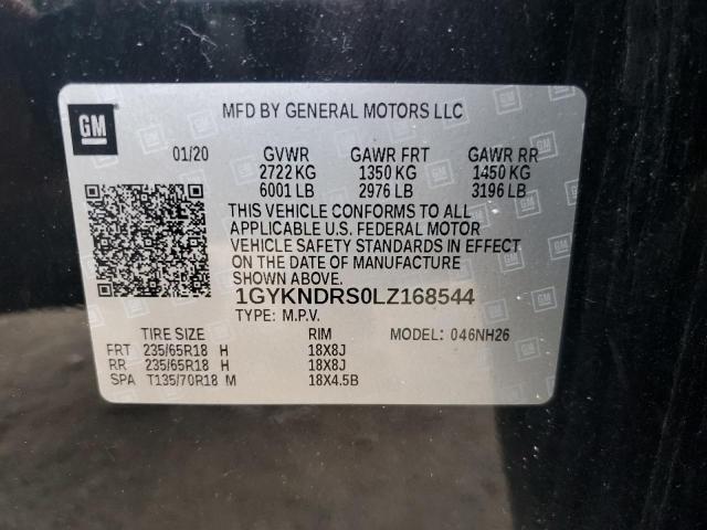 2020 CADILLAC XT5 PREMIU 1GYKNDRS0LZ168544