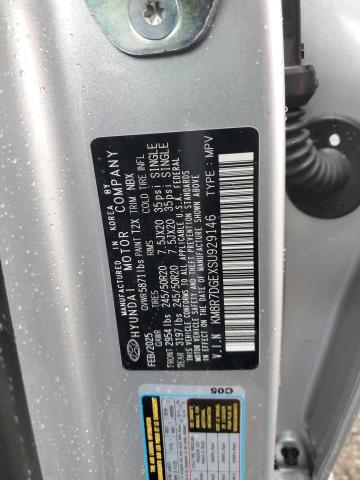 2025 HYUNDAI PALISADE CALLIGRAPHY KM8R7DGEXSU929146