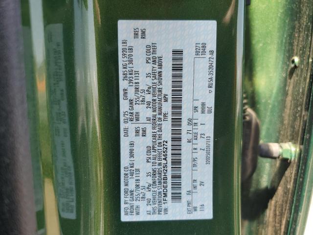 2025 FORD BRONCO OUT 1FMDE8BH2SLA65272