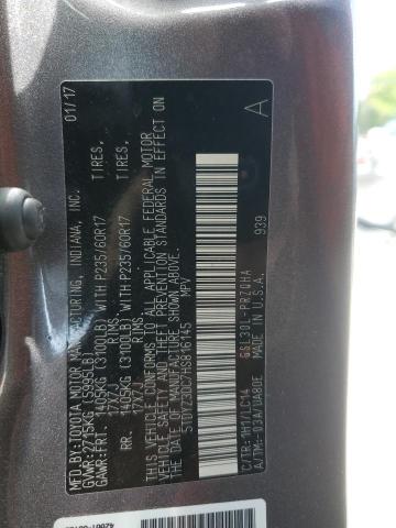 2017 TOYOTA SIENNA XLE 5TDYZ3DC7HS816145