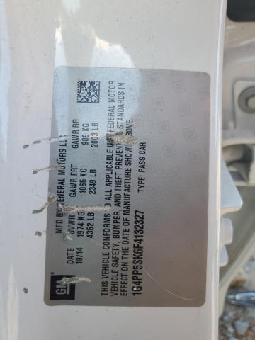 2015 BUICK VERANO 1G4PP5SK6F4132327