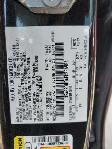 2015 FORD FUSION SE 3FA6P0HD6FR236986