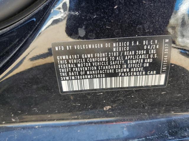 2024 VOLKSWAGEN JETTA SE 3VW7M7BU8RM075838