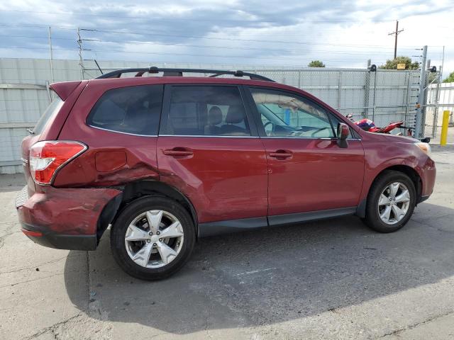 SUBARU FORESTER 2 2014 red  gas JF2SJAJC0EH493242 photo #4