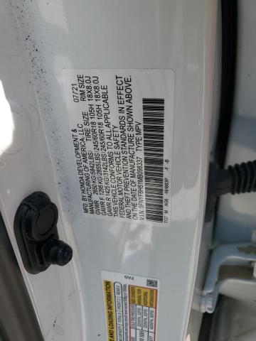 2021 HONDA PILOT EXL 5FNYF6H51MB098337