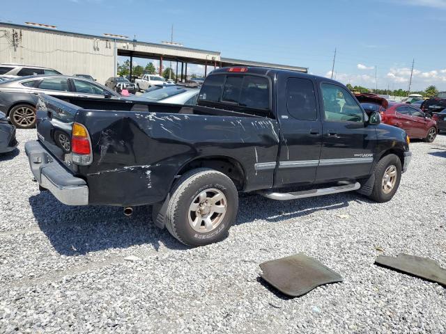 TOYOTA TUNDRA ACC 2000 black  gas 5TBRT3418YS002860 photo #4