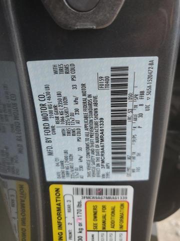 2021 FORD BRONCO SPO - 3FMCR9A67MRA61339
