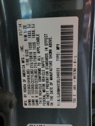 2014 HONDA CR-V LX - 5J6RM4H33EL049033