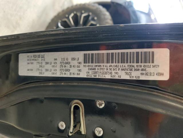 2016 RAM 1500 SLT 1C6RR7LM1GS387149
