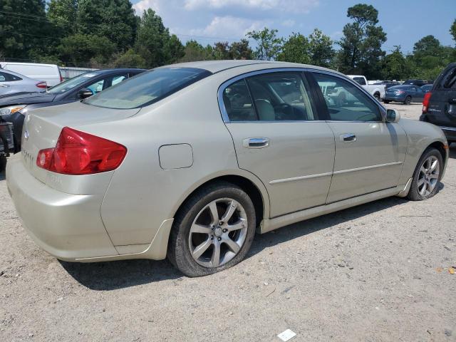INFINITI G35 2006 beige  gas JNKCV51F26M600307 photo #4