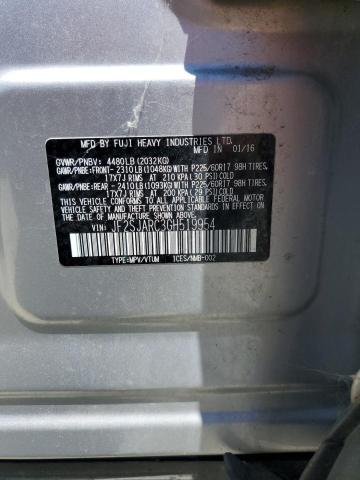 2016 SUBARU FORESTER 2 JF2SJARC3GH519954
