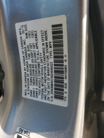 2016 HONDA CR-V EXL 2HKRM4H7XGH646423