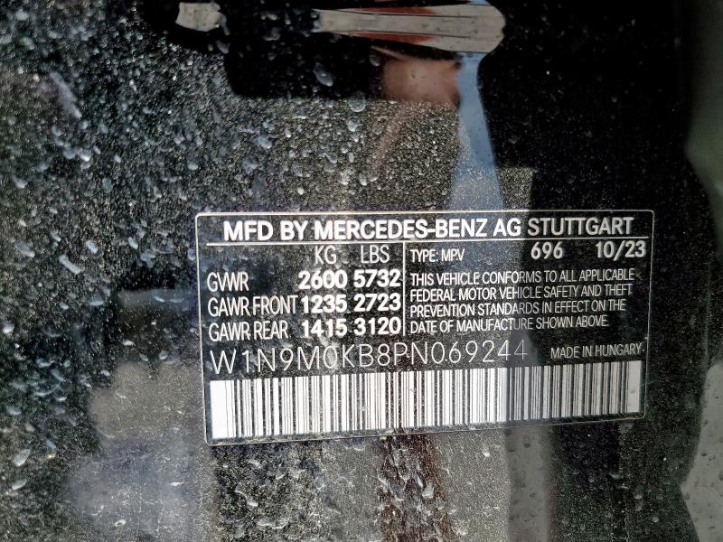2023 MERCEDES-BENZ EQB 300 4M W1N9M0KB8PN069244