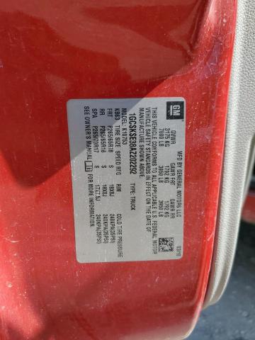 2010 CHEVROLET SILVERADO - 1GCSKSE38AZ202292