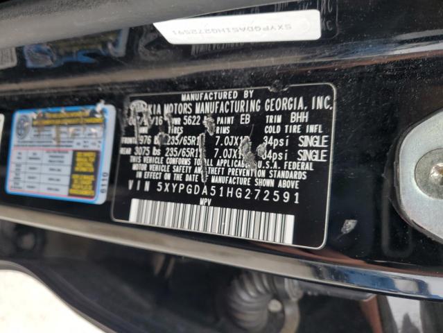2017 KIA SORENTO LX - 5XYPGDA51HG272591