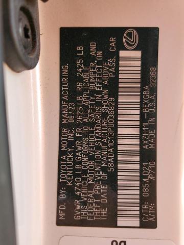 2023 LEXUS ES 300H BASE - 58ADA1C13PU036829
