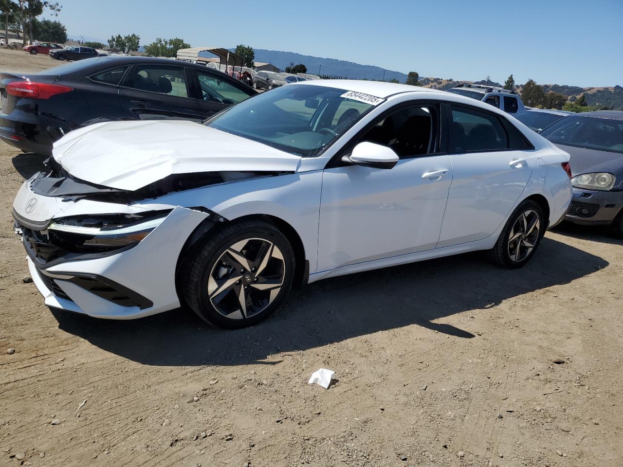 HYUNDAI ELANTRA BLUE