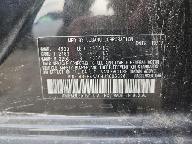 2018 SUBARU IMPREZA 4S3GKAA64J3606628