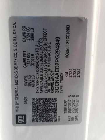 2023 CHEVROLET SILVERADO #3277212935