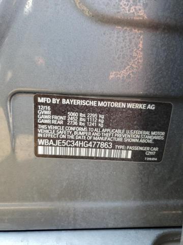 2017 BMW 540 I WBAJE5C34HG477863