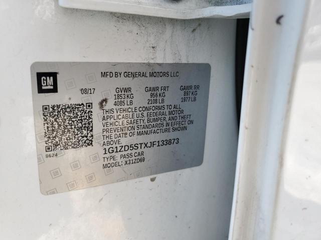 2018 CHEVROLET MALIBU LT - 1G1ZD5STXJF133873
