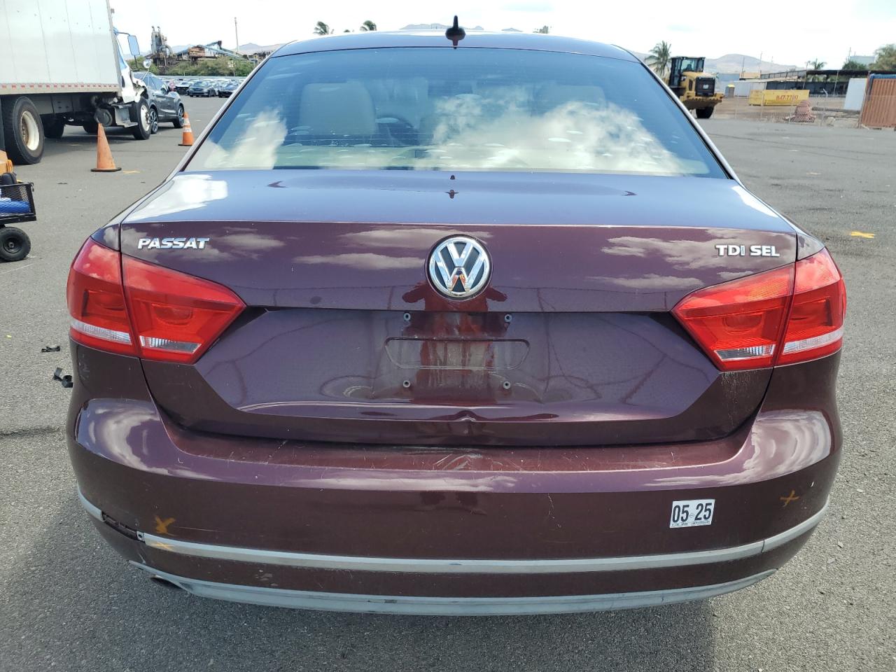 Lot #3239441697 2013 VOLKSWAGEN PASSAT SEL