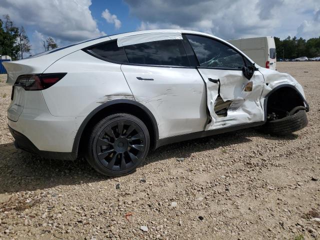 TESLA MODEL Y 2022 white  electric 7SAYGDEE0NF447238 photo #4