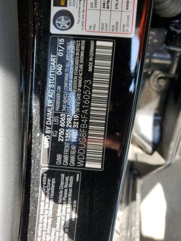 2015 MERCEDES-BENZ S 550 4MAT WDDUG8FB4FA160573
