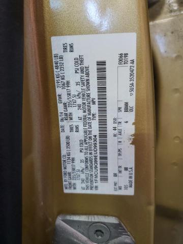 2014 FORD ESCAPE SE - 1FMCU9G99EUD99304