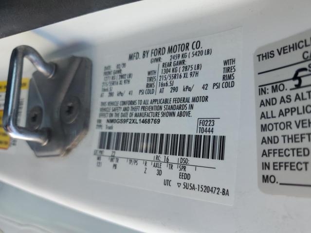 2020 FORD TRANSIT CONNECT XLT NM0GS9F2XL1468769