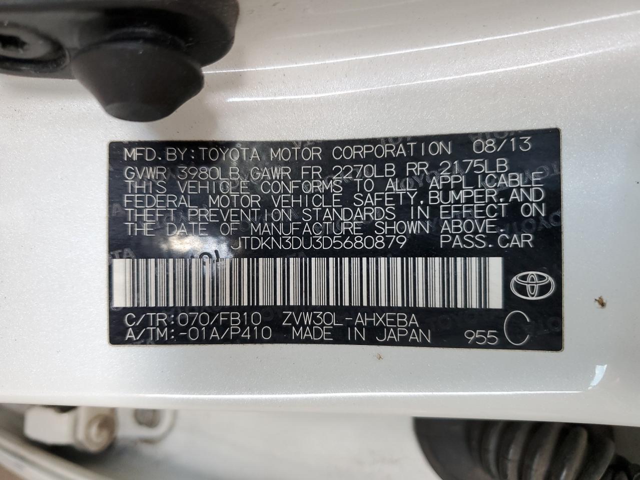 Toyota Prius 2013