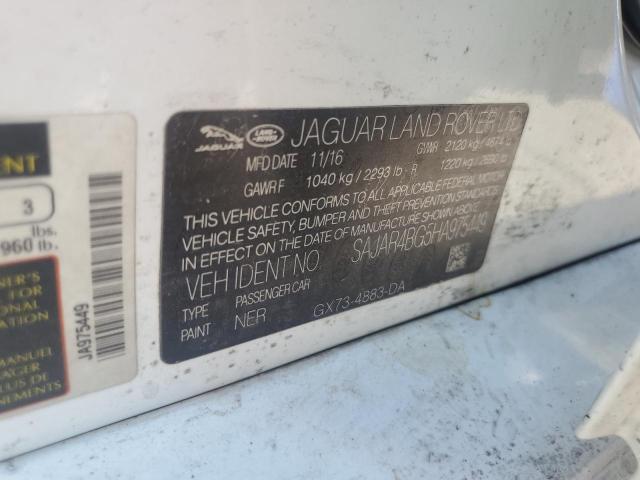 2017 JAGUAR XE SAJAR4BG5HA975449